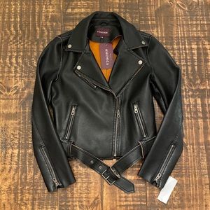 Vigoss Faux/ Vegan Leather Moto Jacket